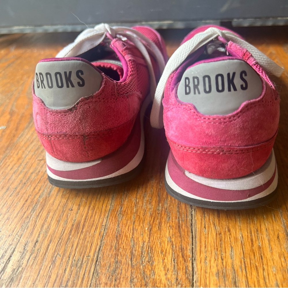 Brooks Women's Magenta Athletic Sneakers - Picture 3 of 8